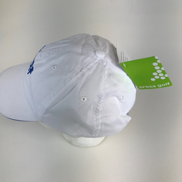 Crocs White - Sea Blue Fairway Golf Hat - Picture 5 of 7